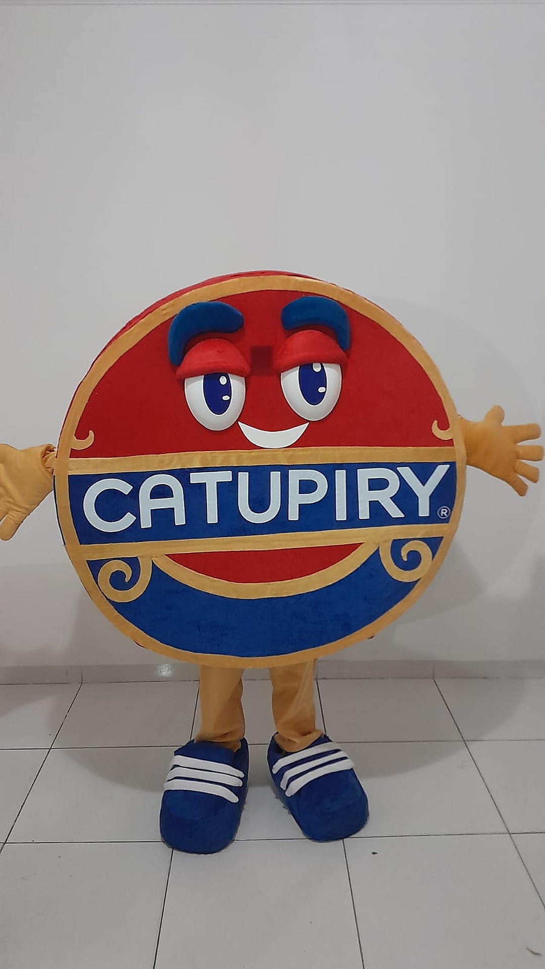 Mascote de vestir profissional fabricado pela Mascote Criativo